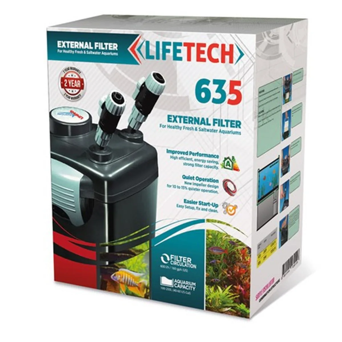 Lifetech 635 Dış Filtre