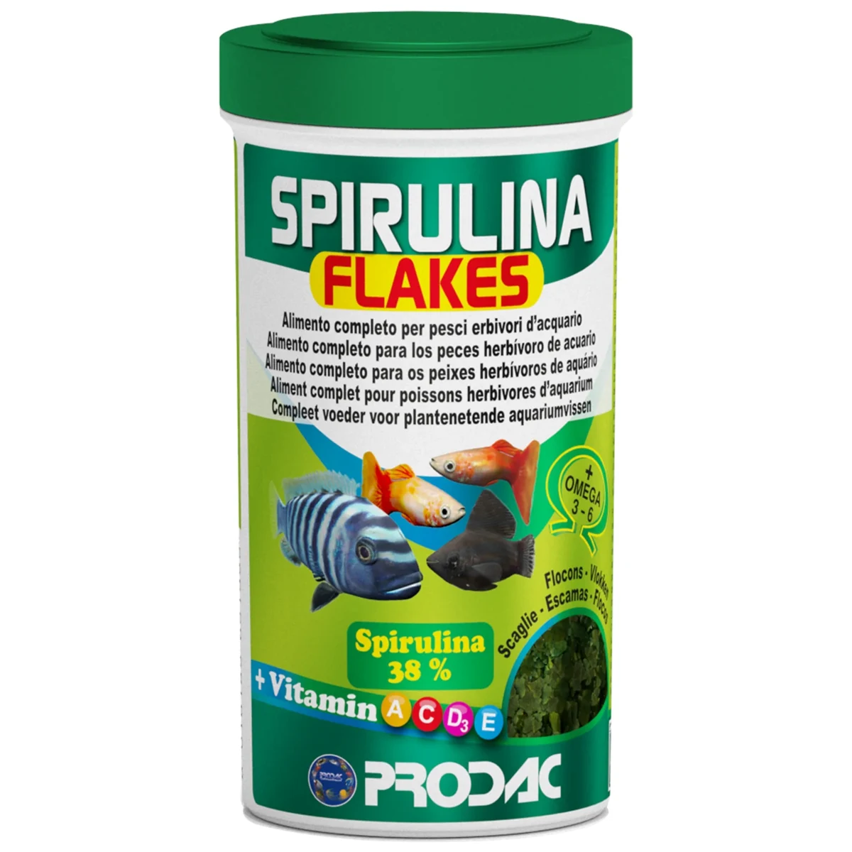 Prodac Spirulina Flakes